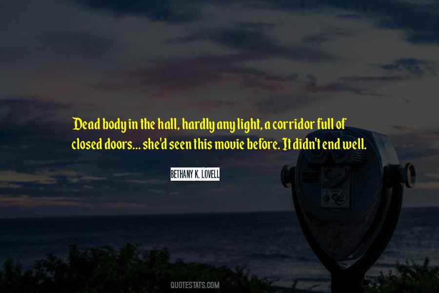 Quotes About Closed Doors #473341