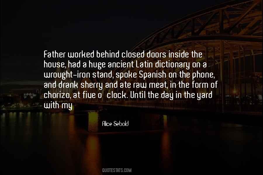 Quotes About Closed Doors #838754