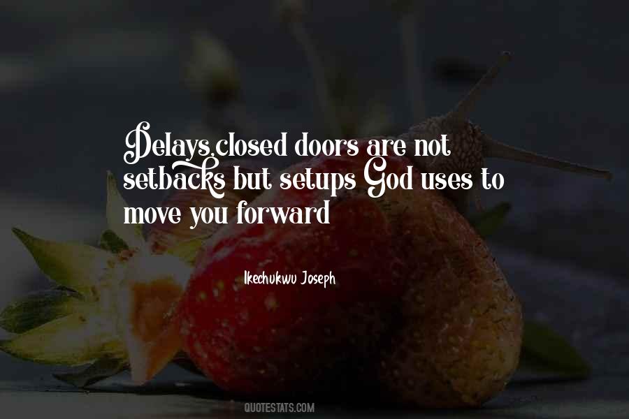 Quotes About Closed Doors #87134