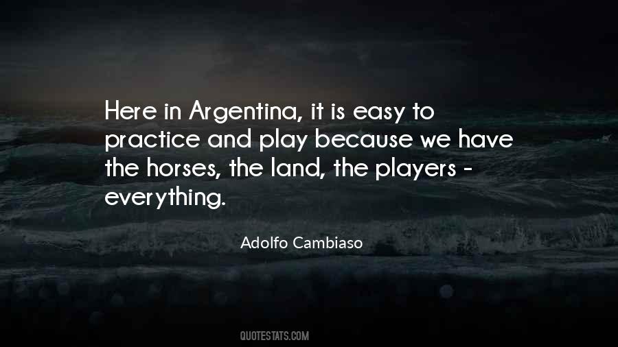 Argentina's Quotes #925211