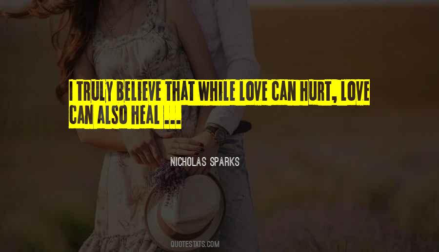 Quotes About Love Can Hurt #172190