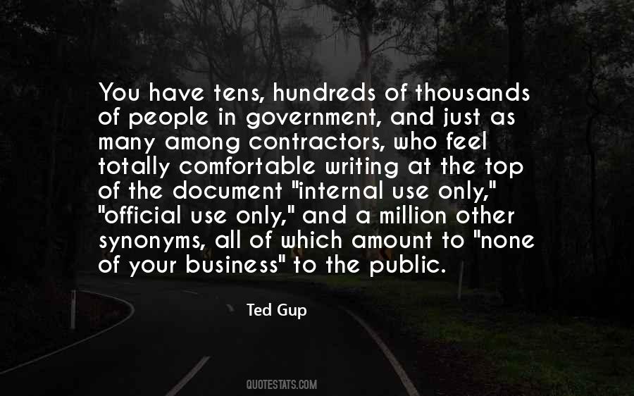 Quotes About None Of Your Business #1695953