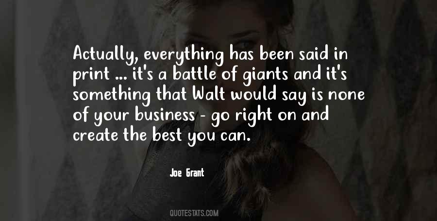 Quotes About None Of Your Business #853983