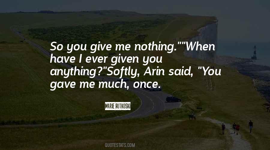 Arin's Quotes #335701
