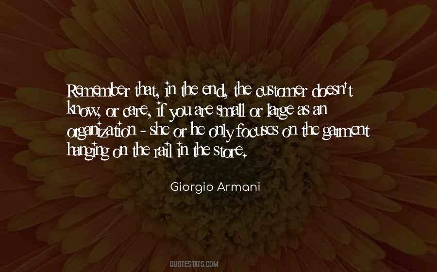 Armani's Quotes #1677464