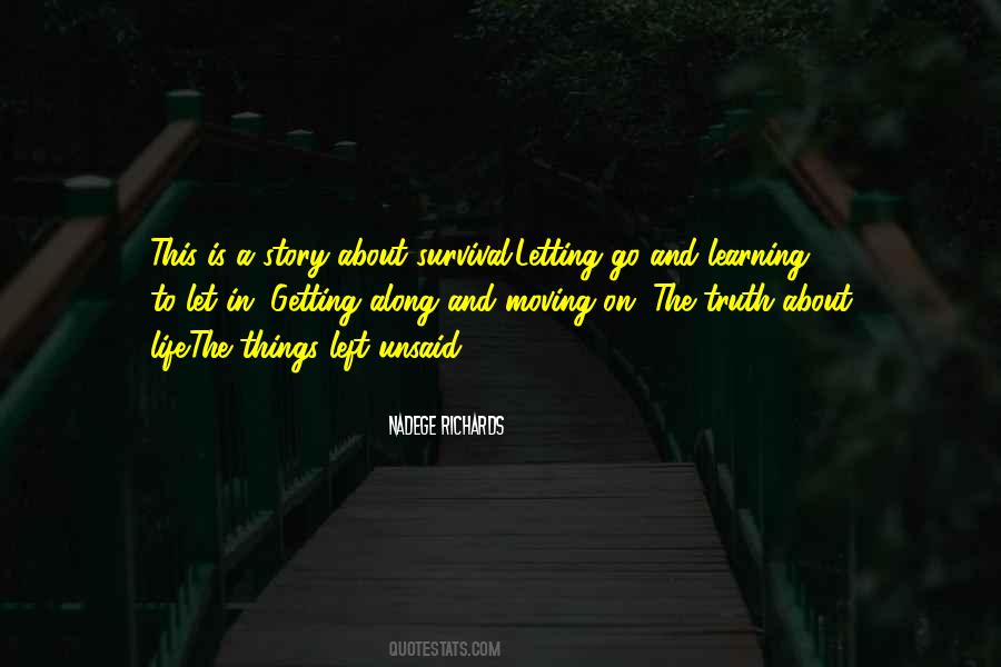 Quotes About About Moving On #462370