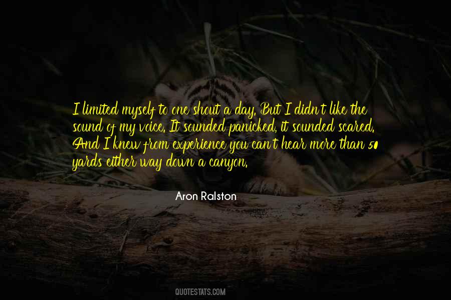Aron's Quotes #1055379