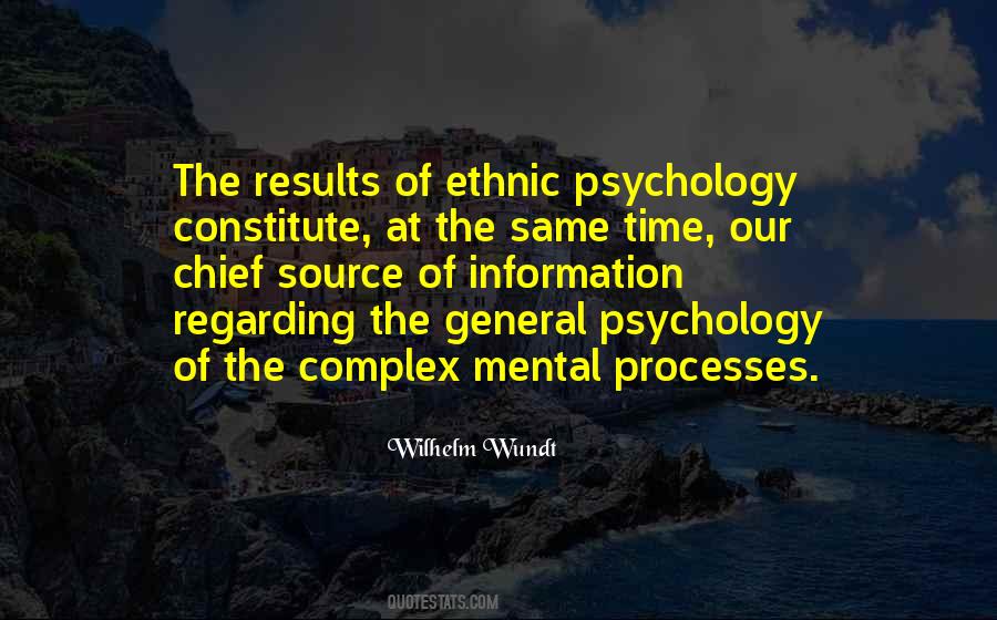 Quotes About General Psychology #874478