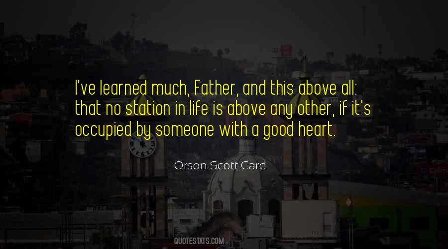 Quotes About Someone With A Good Heart #310817