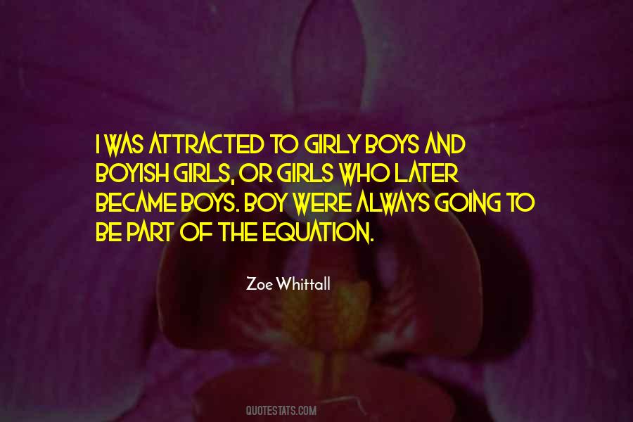 Quotes About Boyish #1788528