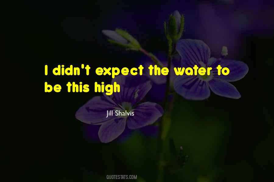 Quotes About High Water #129234