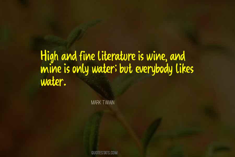 Quotes About High Water #826576