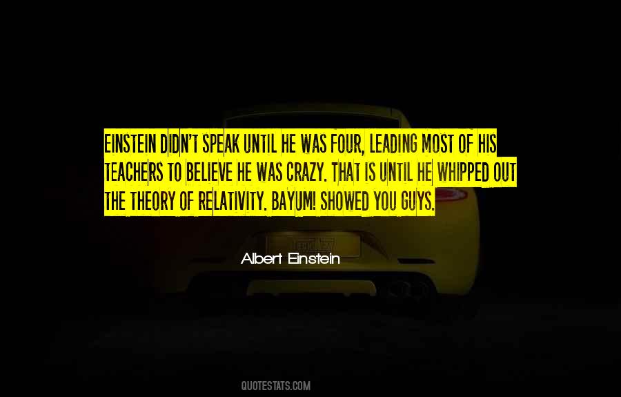 Quotes About Einstein #1398096