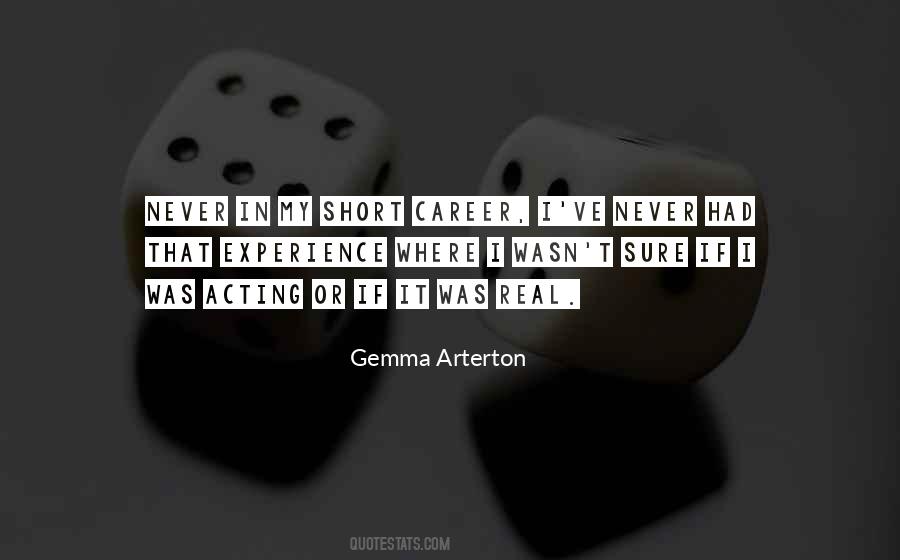 Arterton Quotes #854207