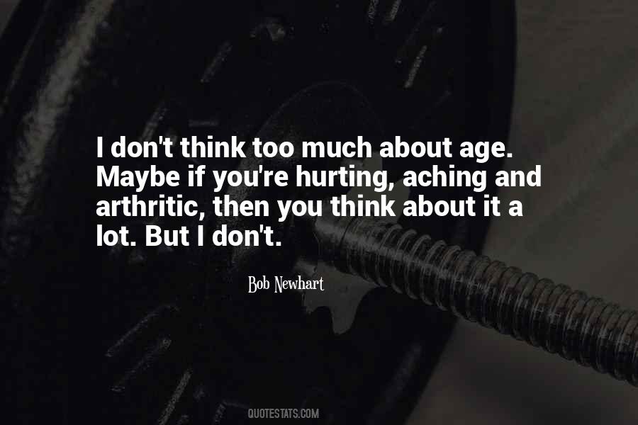 Arthritic Quotes #261697