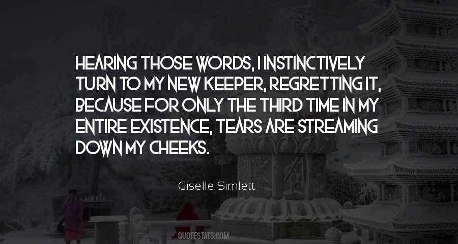 Quotes About Regretting #493591