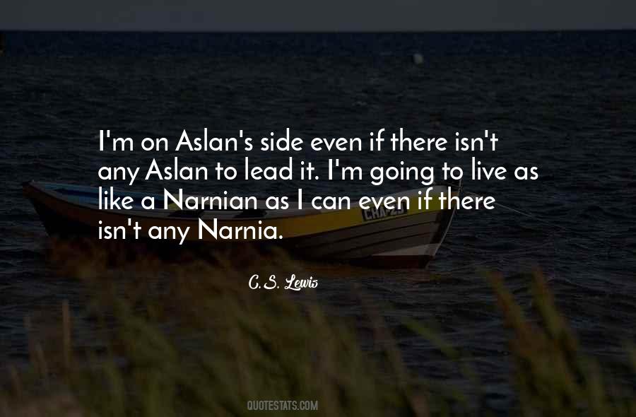 Aslan's Quotes #1449732