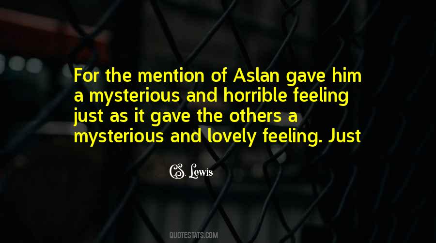 Aslan's Quotes #258113