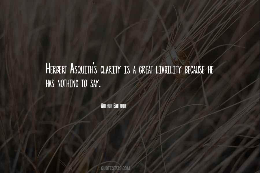 Asquith's Quotes #315536