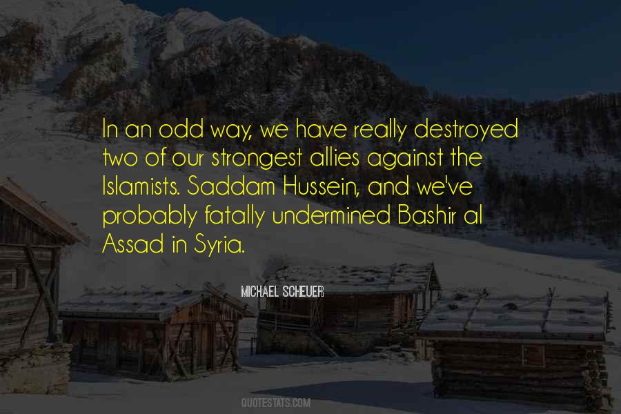 Assad's Quotes #153782