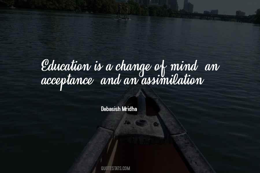 Quotes About Acceptance Of Change #1344521