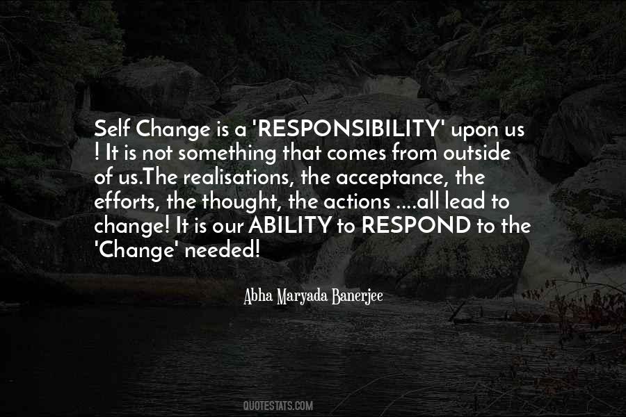 Quotes About Acceptance Of Change #1569899