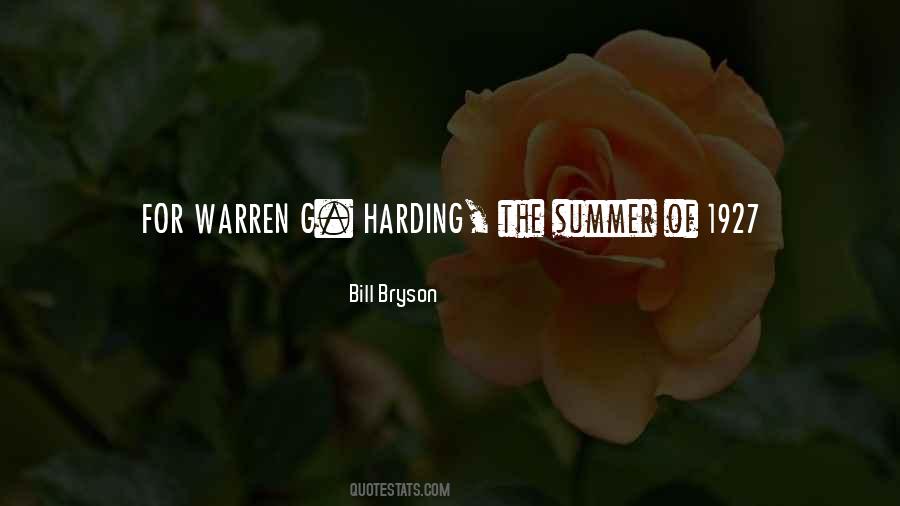 Quotes About Harding #1356174
