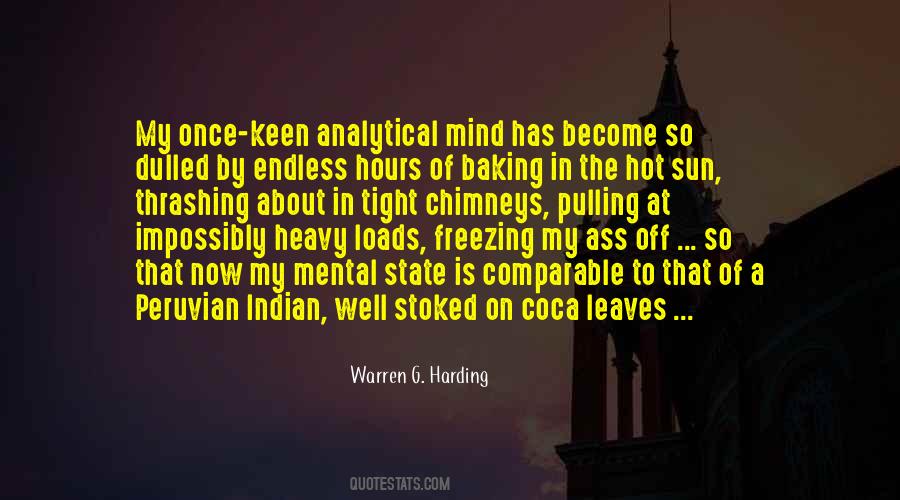 Quotes About Harding #229929