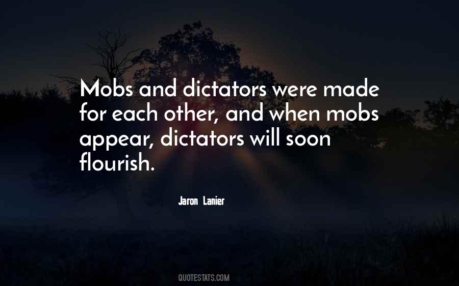 Quotes About Dictators #1735259