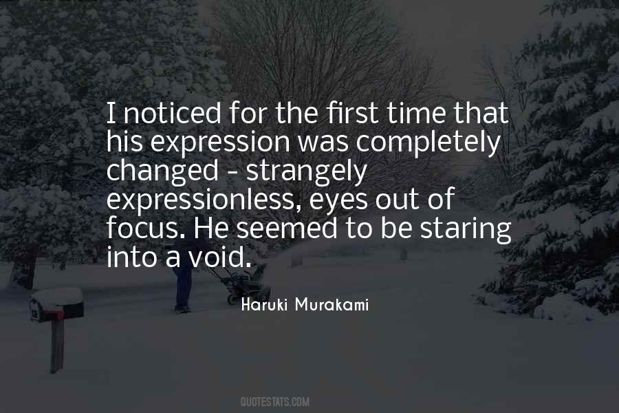 Quotes About Staring Eyes #533427
