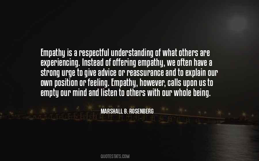 Quotes About Understanding Empathy #573841