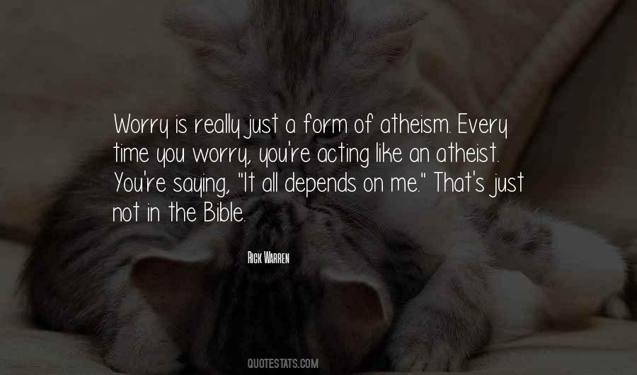 Atheism's Quotes #465246