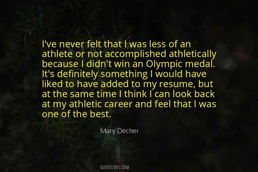 Athletically Quotes #439665
