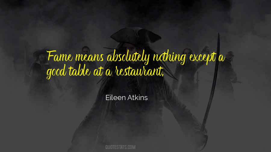 Atkins's Quotes #553364