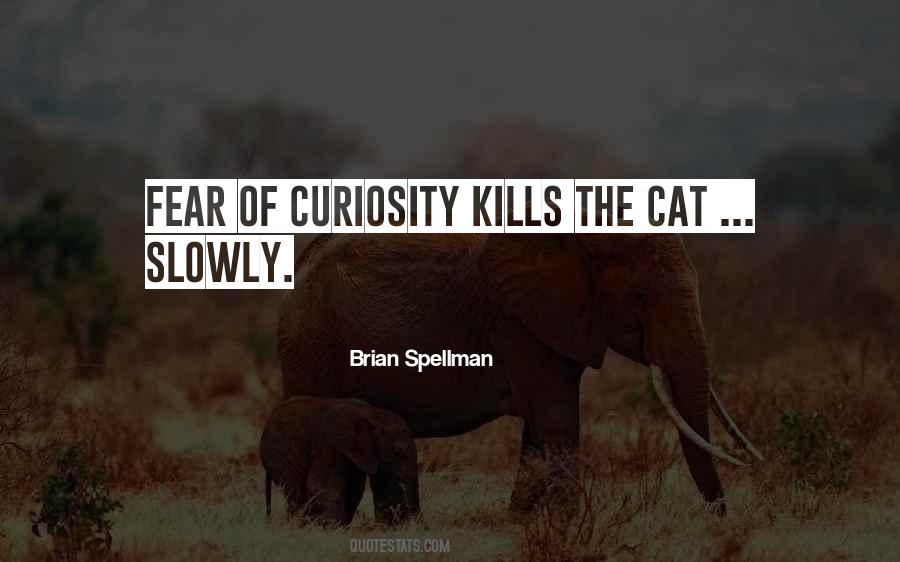 Quotes About Curiosity Kills #1406182