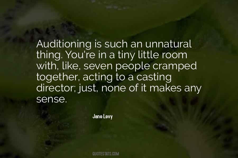Auditioning Quotes #1078253