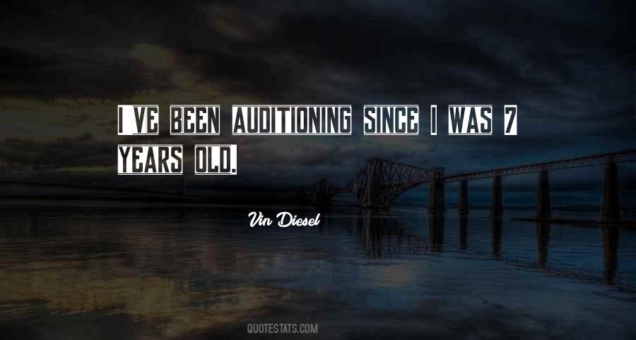 Auditioning Quotes #113553