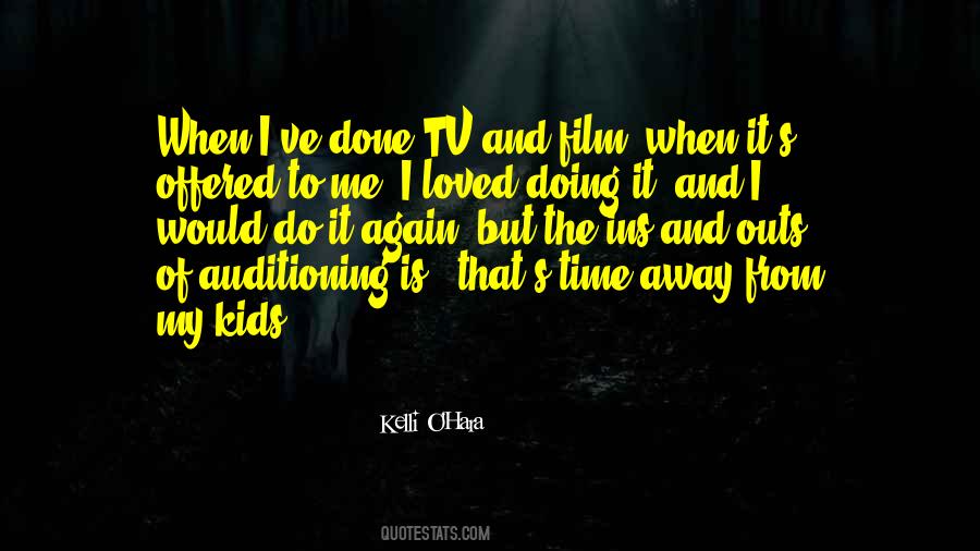 Auditioning Quotes #155492