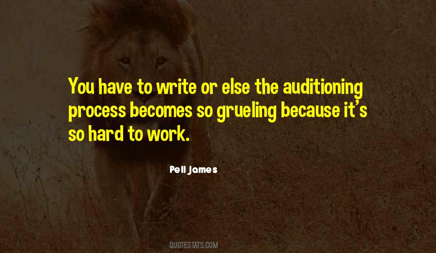 Auditioning Quotes #710238