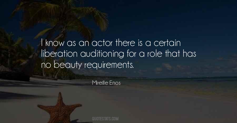 Auditioning Quotes #713957