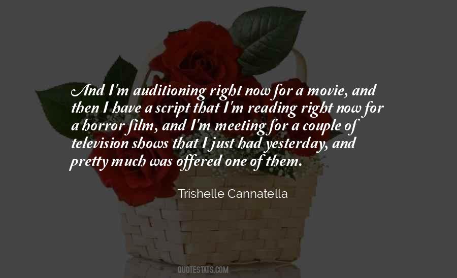 Auditioning Quotes #989883