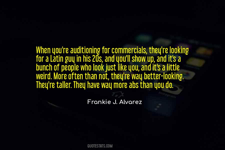 Auditioning Quotes #994322