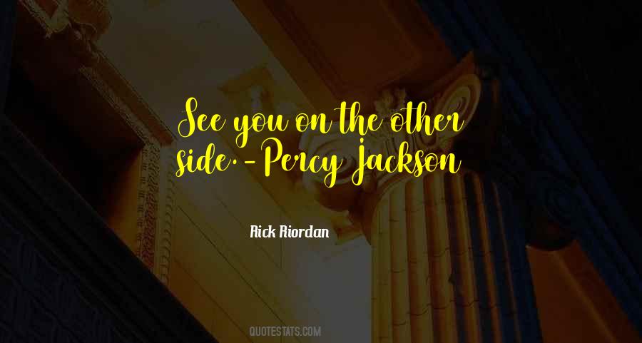 Quotes About Percy Jackson #1270048