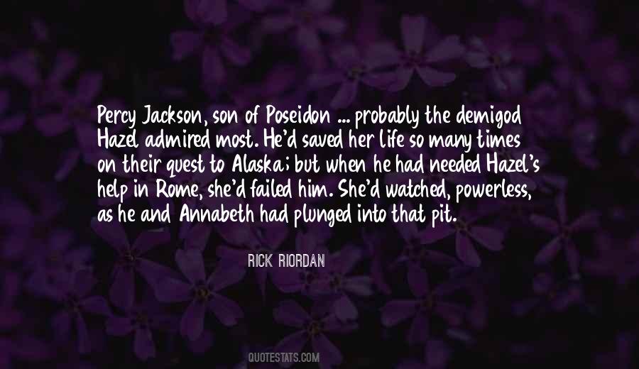 Quotes About Percy Jackson #55941