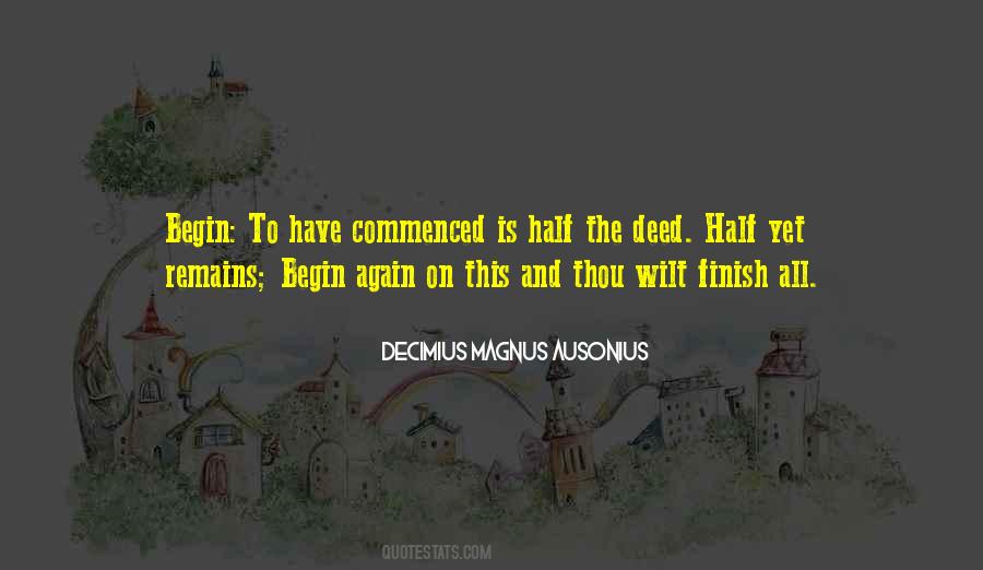 Ausonius Quotes #1103264