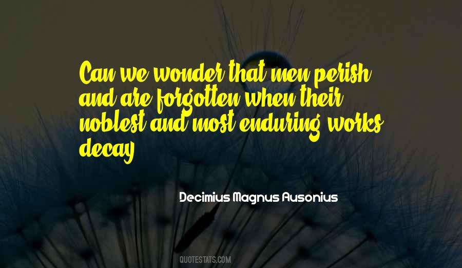 Ausonius Quotes #1319510