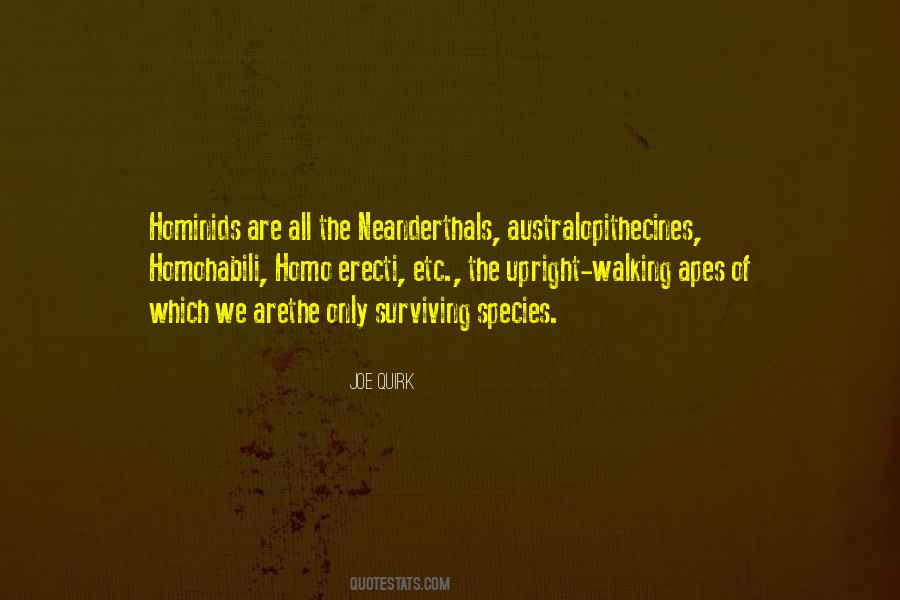 Australopithecines Quotes #831489