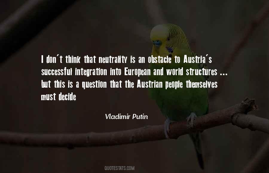 Austrian's Quotes #894461