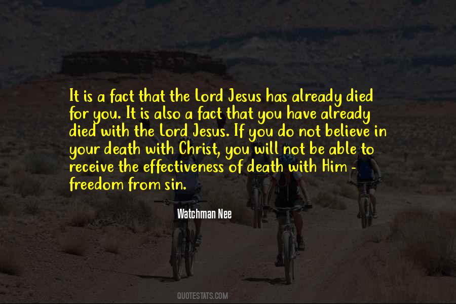 Quotes About Freedom In Christ #1453642