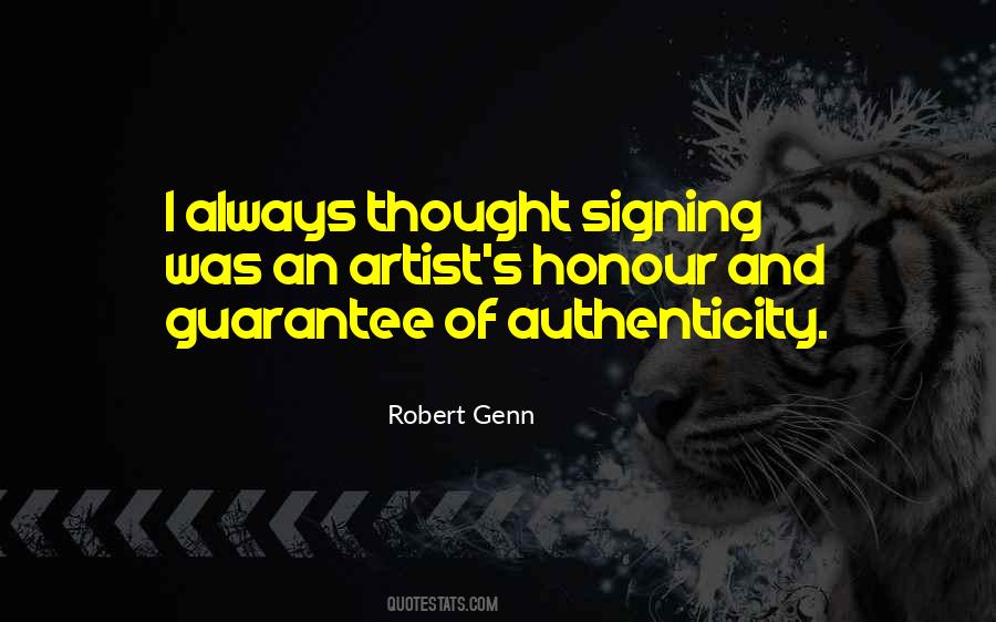 Authenticity's Quotes #1695043